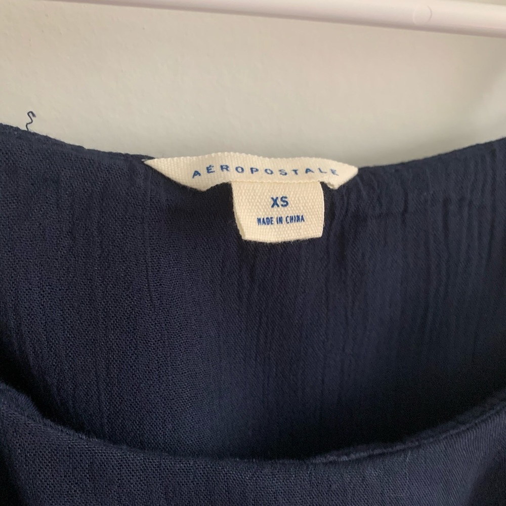 Cold Shoulder Ruffle Top - Picture 2 of 4